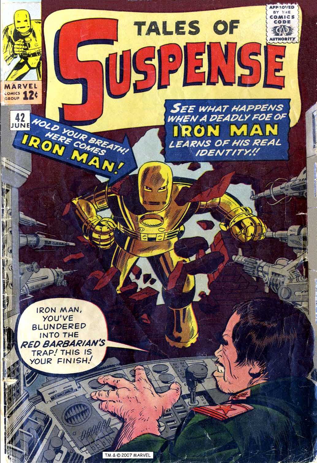 Iron Man vs Red Barbarian TOS43