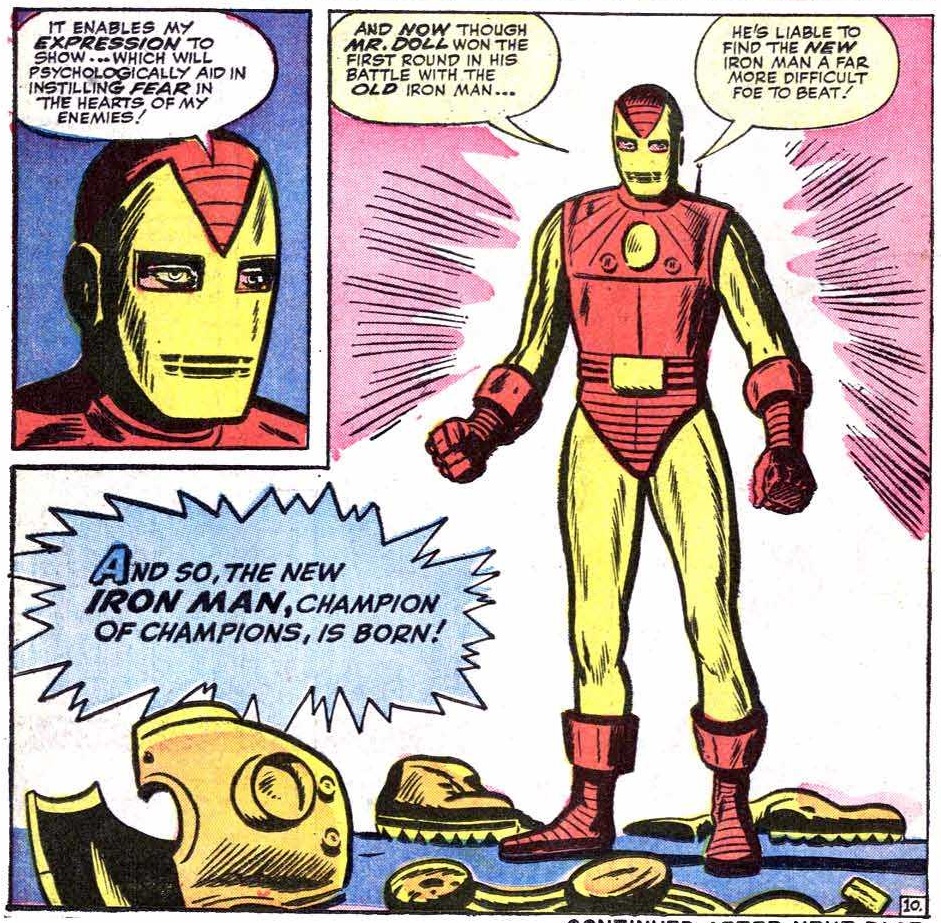 The New Iron Man is Born! Tales of Suspense #48