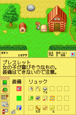 Harvest Moon DS Cute Screenshot: