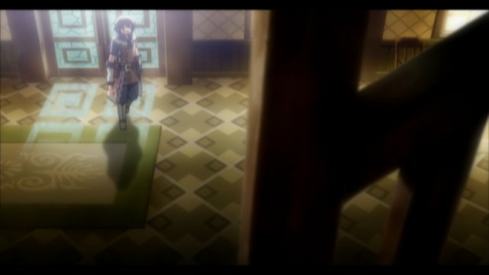 Rune Factory Frontier Screenshot: Entering the Inn