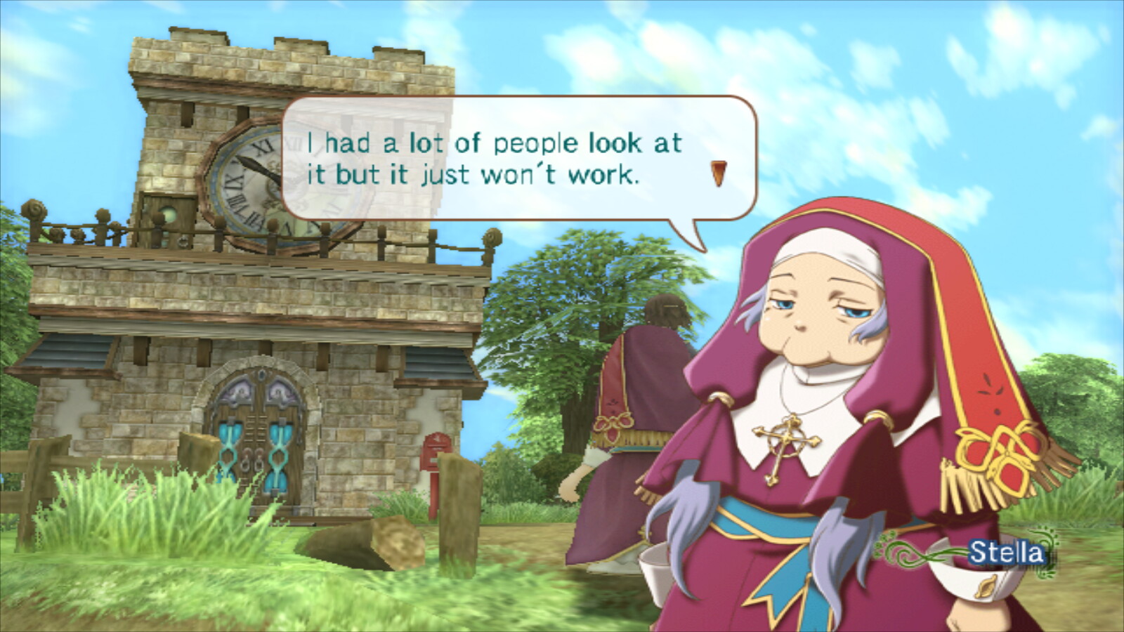 Rune Factory Frontier Screenshot: The clock tower