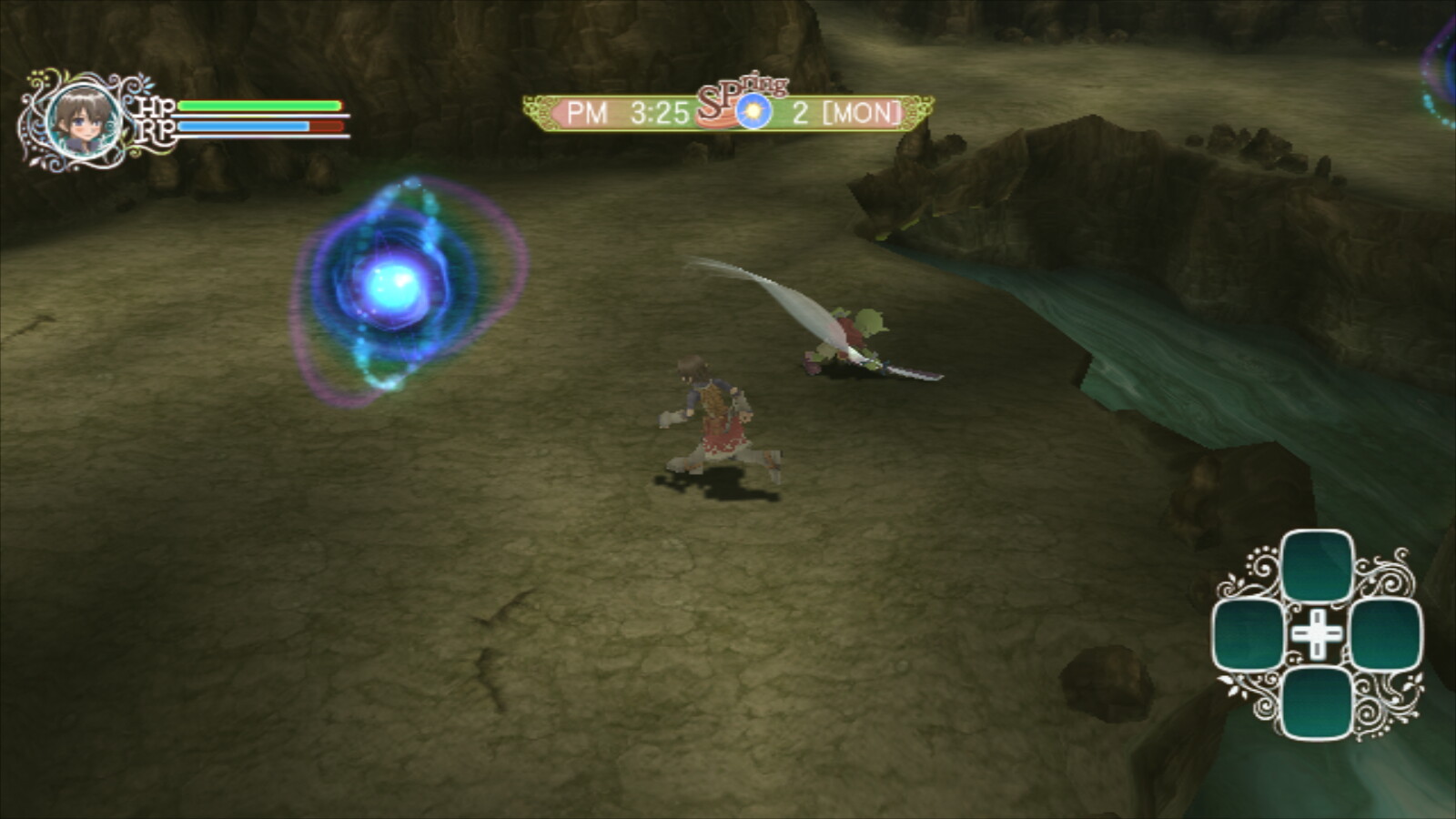 Rune Factory Frontier Screenshot: Inside Whale Island