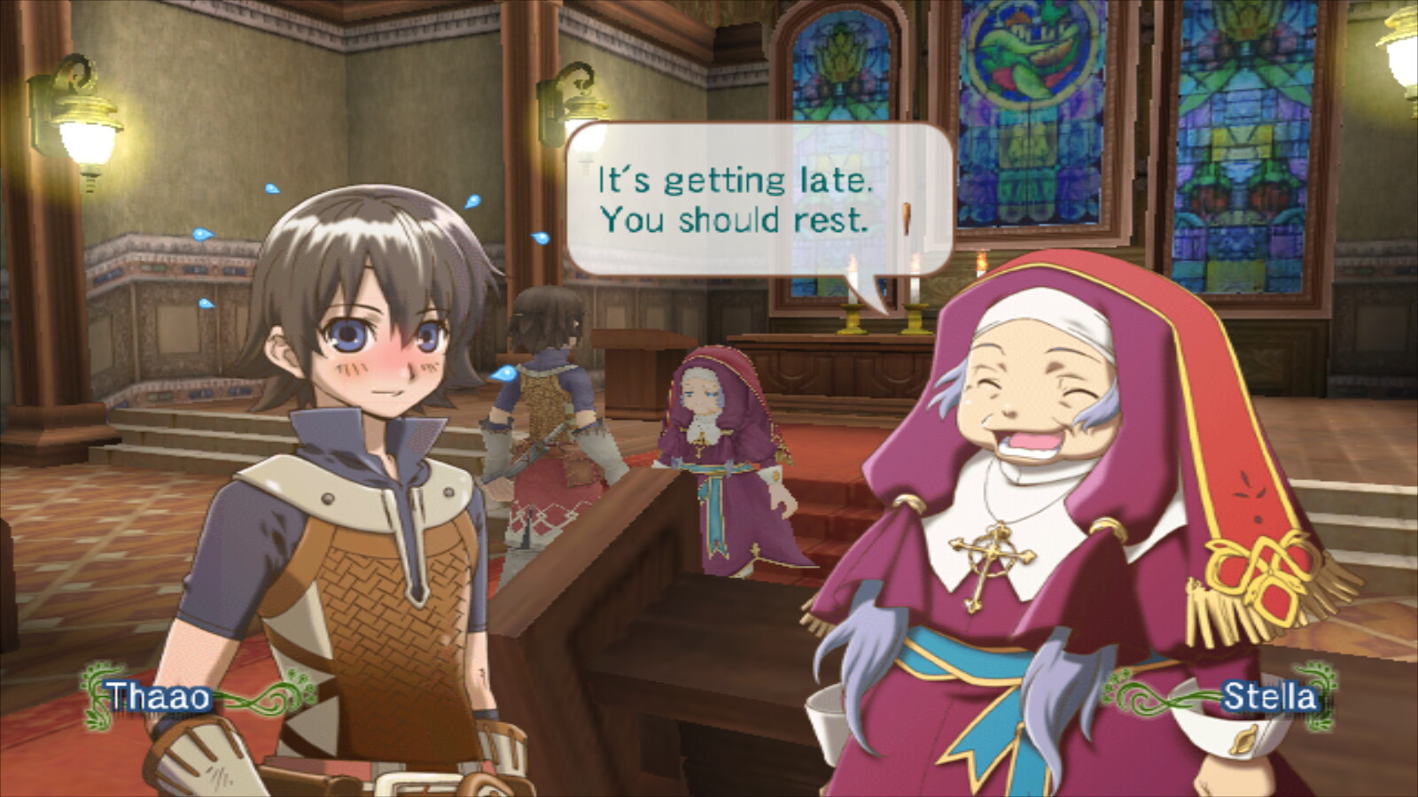 Rune Factory Frontier Screenshot: Meeting Stella