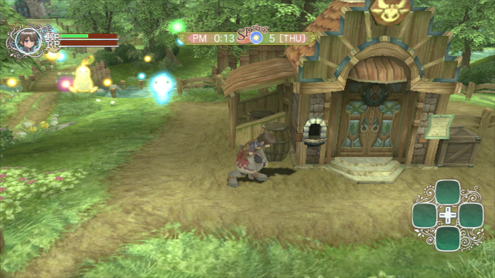 Rune Factory Frontier Screenshot: Barn