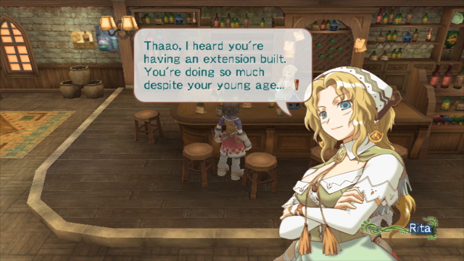 Rune Factory Frontier Screenshot: Rita