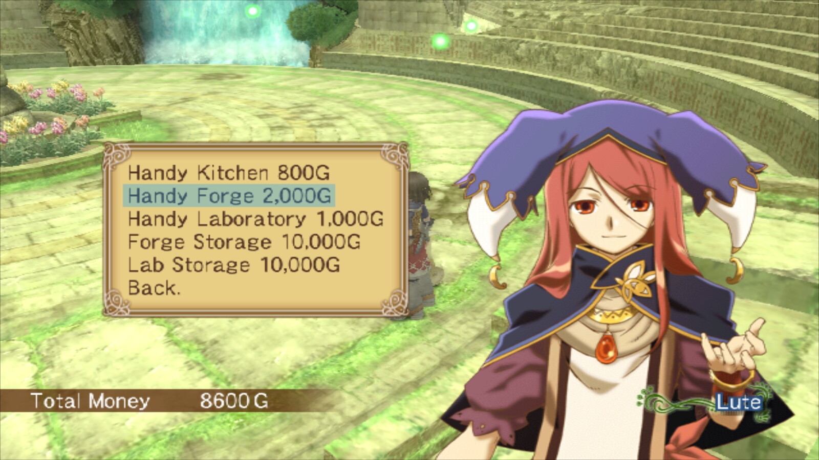 Rune Factory Frontier Screenshot: Lute