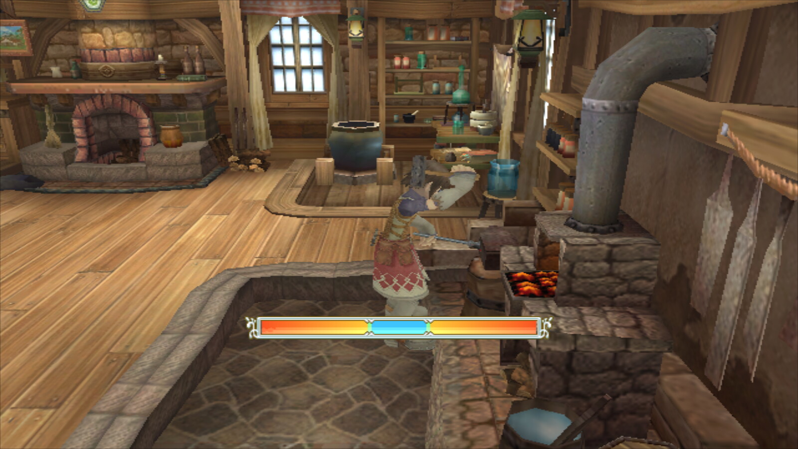 Rune Factory Frontier Screenshot: Forging