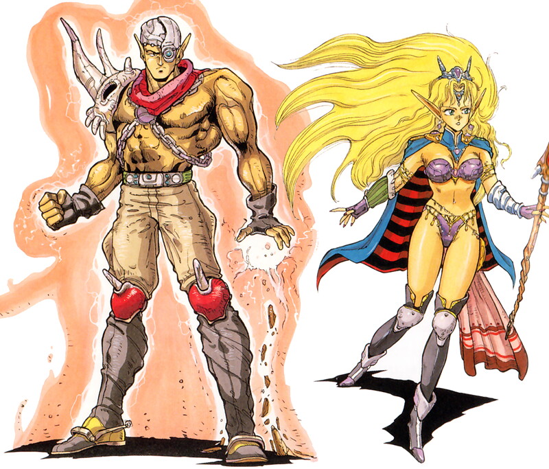 SaGa 2 / Final Fantasy Legend II Artwork: Espers