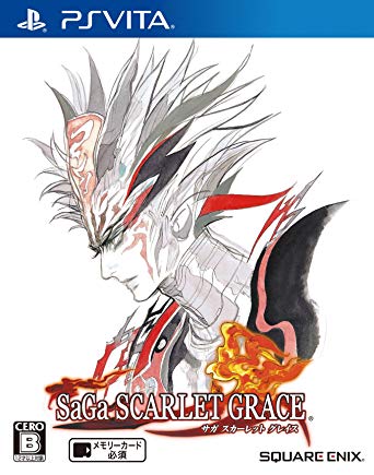 SaGa Scarlet Grace Box Art